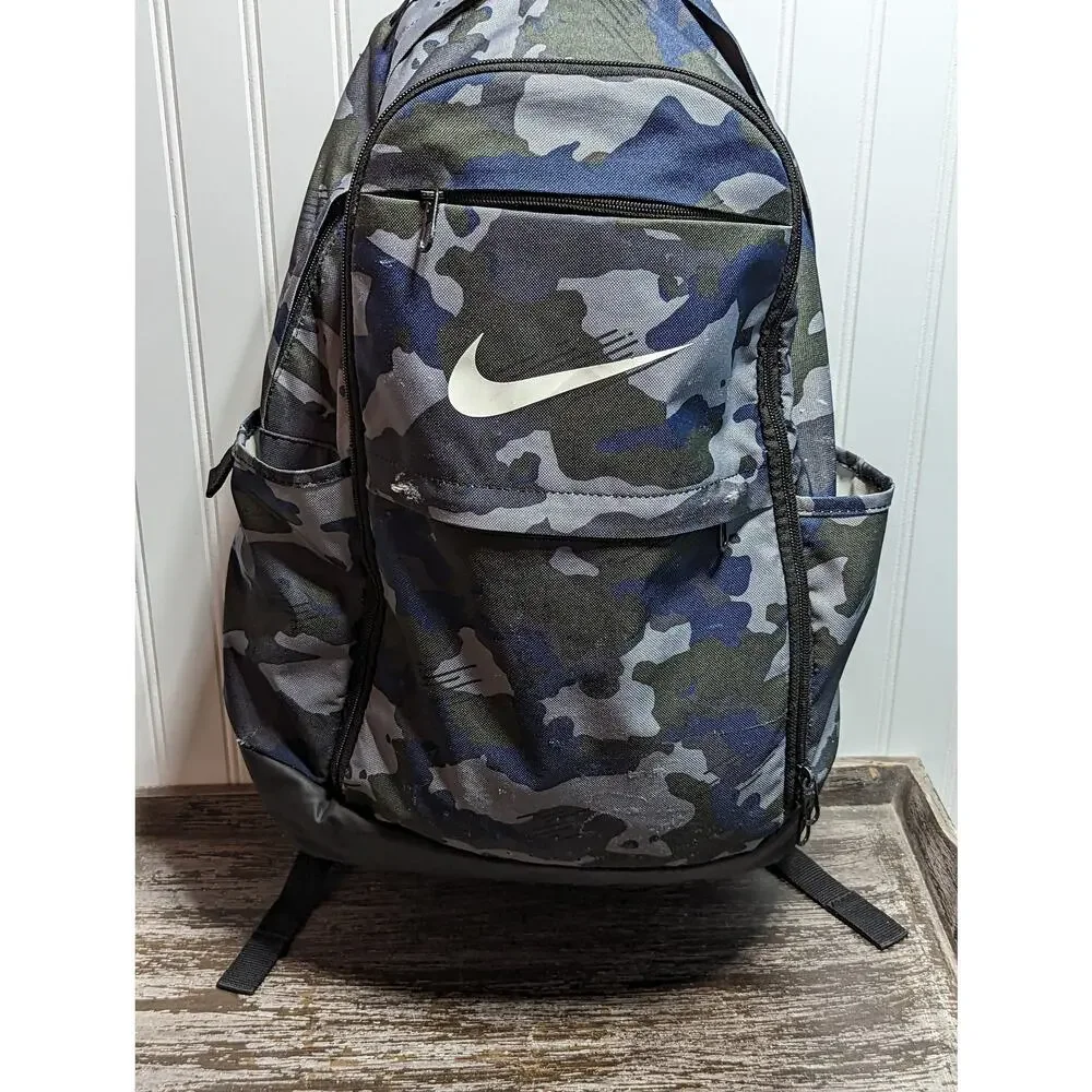 Nike Camo Backpack With Comfort Straps - Picture 2 of 9